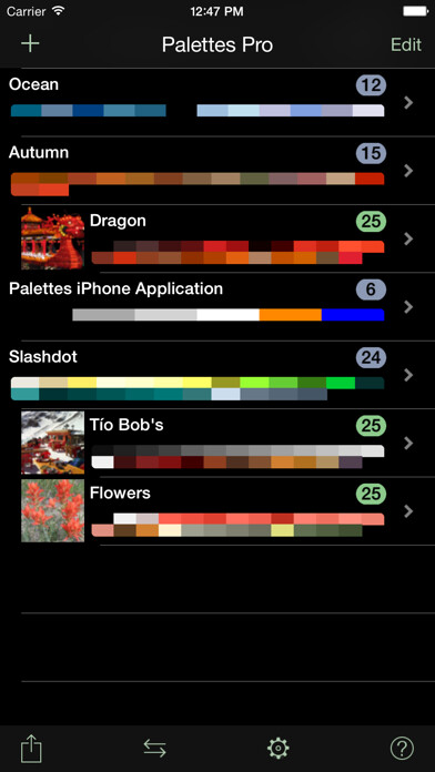 Emulate iPhone app Palettes Pro using MyAndroid Emulate iPhone app Palettes Pro using MyAndroid