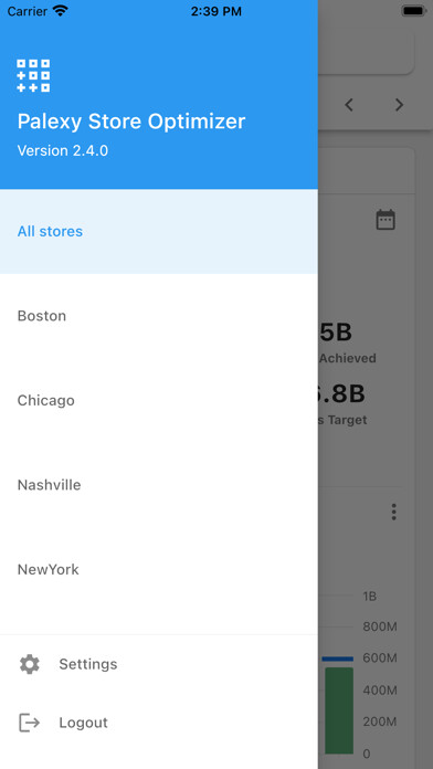 Emulate iPhone app Palexy Store Optimizer using MyAndroid
