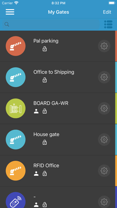 Emulate iPhone app PalGate using MyAndroid