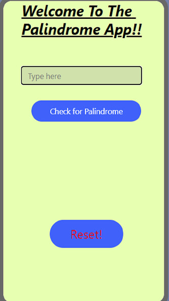 Run android online APK Palindrome by Eyad from MyAndroid or emulate Palindrome by Eyad using MyAndroid Run android online APK Palindrome by Eyad from MyAndroid or emulate Palindrome by Eyad using MyAndroid