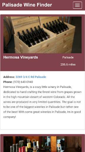 Run android online APK Palisade Wine Finder from MyAndroid or emulate Palisade Wine Finder using MyAndroid Run android online APK Palisade Wine Finder from MyAndroid or emulate Palisade Wine Finder using MyAndroid