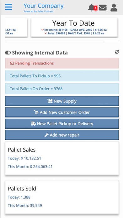 Emulate iPhone app Pallet Connect using MyAndroid Emulate iPhone app Pallet Connect using MyAndroid