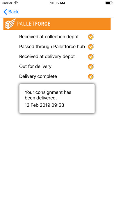 Emulate iPhone app Palletforce Pallet Tracking using MyAndroid Emulate iPhone app Palletforce Pallet Tracking using MyAndroid