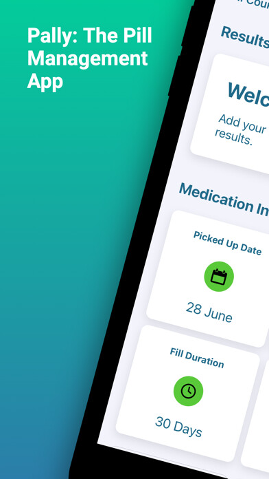 Emulate iPhone app Pally: Pill Calculator using MyAndroid
