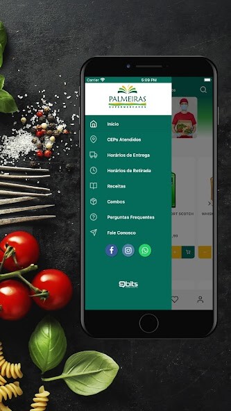 Run android online APK Palmeiras Supermercados from MyAndroid or emulate Palmeiras Supermercados using MyAndroid