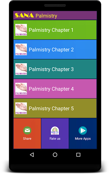 Run android online APK Palmistry eBook from MyAndroid or emulate Palmistry eBook using MyAndroid