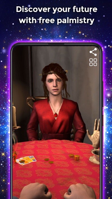 Emulate iPhone app Palmistry - Palm Reading 3D using MyAndroid Emulate iPhone app Palmistry - Palm Reading 3D using MyAndroid