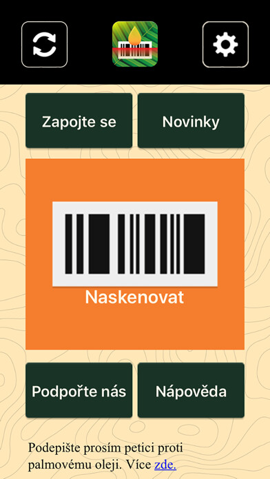 Emulate iPhone app Palm Oil Scanner using MyAndroid