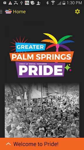 Run android online APK Palm Springs Pride from MyAndroid or emulate Palm Springs Pride using MyAndroid