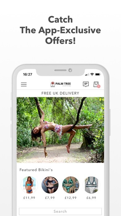 Emulate iPhone app Palm Tree Clothing using MyAndroid Emulate iPhone app Palm Tree Clothing using MyAndroid