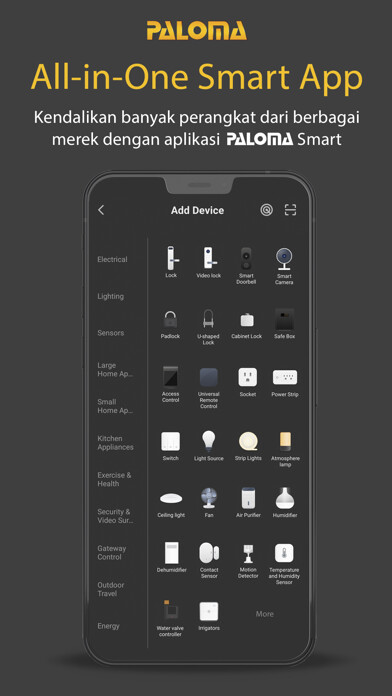Emulate iPhone app PALOMA Smart using MyAndroid