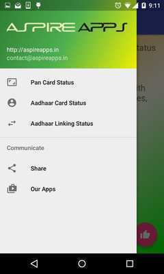 Emulate Android APK Pan Aadhaar Status Check Emulate Android APK Pan Aadhaar Status Check