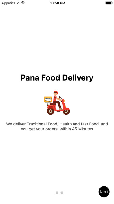 Emulate iPhone app Pana Food using MyAndroid Emulate iPhone app Pana Food using MyAndroid