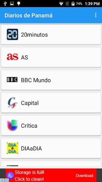 Emulate Android APK Panama Breaking News