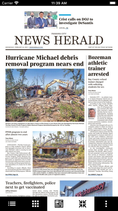 Emulate iPhone app Panama City News eEdition using MyAndroid Emulate iPhone app Panama City News eEdition using MyAndroid