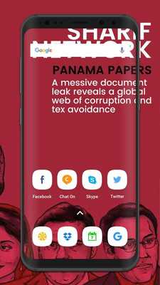 Emulate Android APK Panama Papers - #Calibri Expose Nawaz  - Theme