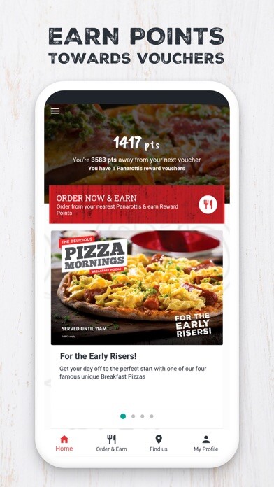 Emulate iPhone app Panarottis: Takeaway & Rewards using MyAndroid Emulate iPhone app Panarottis: Takeaway & Rewards using MyAndroid