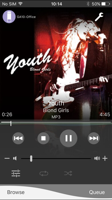 Emulate iPhone app Panasonic Music Control using MyAndroid Emulate iPhone app Panasonic Music Control using MyAndroid