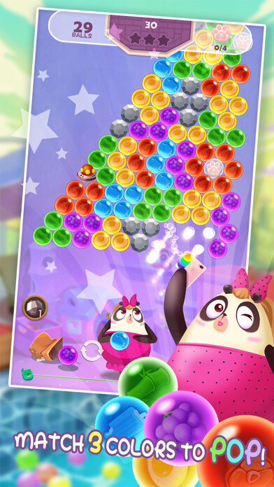 Emulate iPhone app Panda Bubble : Love Story using MyAndroid Emulate iPhone app Panda Bubble : Love Story using MyAndroid