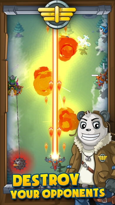 Emulate iPhone app Panda Commander Air Combat - Sky Fighter & Shooter using MyAndroid Emulate iPhone app Panda Commander Air Combat - Sky Fighter & Shooter using MyAndroid