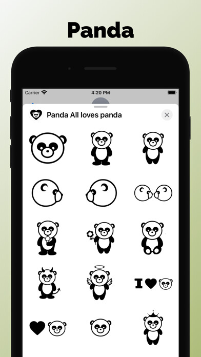 Emulate iPhone app Panda emoji - Best stickers using MyAndroid Emulate iPhone app Panda emoji - Best stickers using MyAndroid