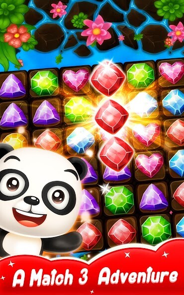 Run android online APK Panda Gems: Jewel Match 3 Game from MyAndroid or emulate Panda Gems: Jewel Match 3 Game using MyAndroid