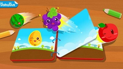 Emulate iPhone app Panda  Learns about Fruit using MyAndroid
