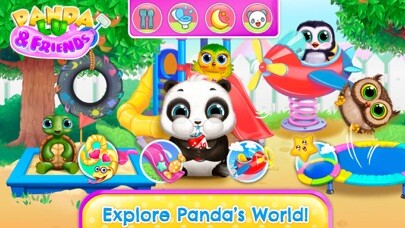 Emulate iPhone app Panda Lu & Friends using MyAndroid