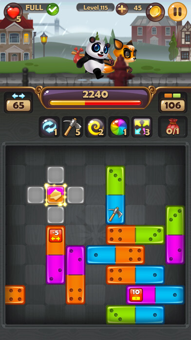 Emulate iPhone app Pandamino: Color Slide & Match using MyAndroid Emulate iPhone app Pandamino: Color Slide & Match using MyAndroid
