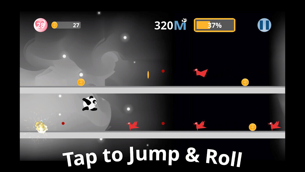 Run android online APK Panda Rolling Super Adventure from MyAndroid or emulate Panda Rolling Super Adventure using MyAndroid