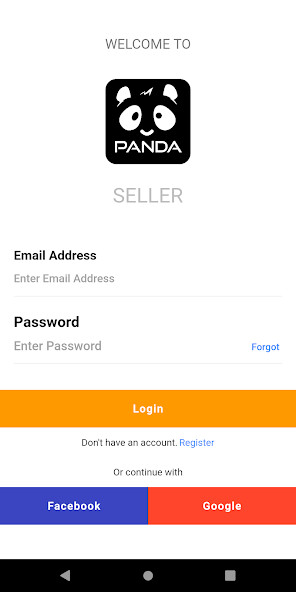 Run android online APK Panda Seller from MyAndroid or emulate Panda Seller using MyAndroid