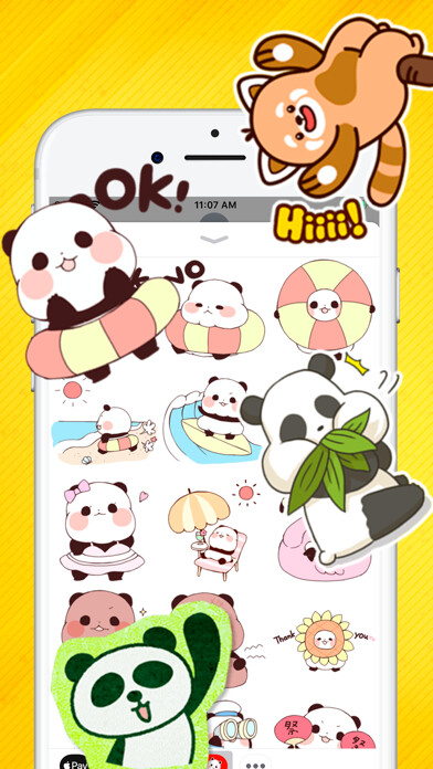 Emulate iPhone app Panda Stickers Collection using MyAndroid Emulate iPhone app Panda Stickers Collection using MyAndroid