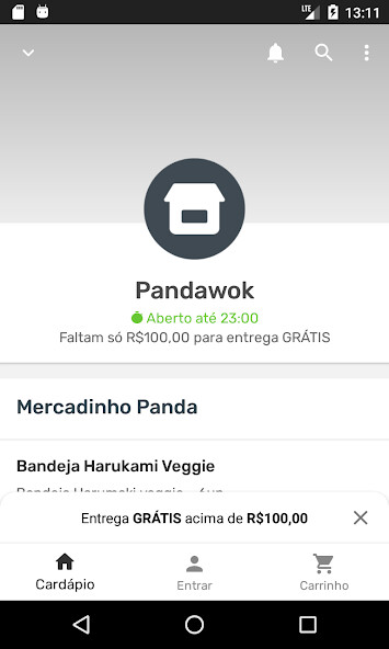 Run android online APK Pandawok Delivery from MyAndroid or emulate Pandawok Delivery using MyAndroid