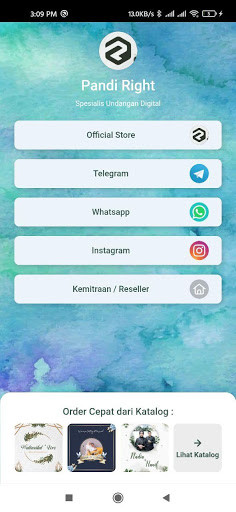 Run android online APK Pandi Right - Spesialis Undangan Digital from MyAndroid or emulate Pandi Right - Spesialis Undangan Digital using MyAndroid Run android online APK Pandi Right - Spesialis Undangan Digital from MyAndroid or emulate Pandi Right - Spesialis Undangan Digital using MyAndroid
