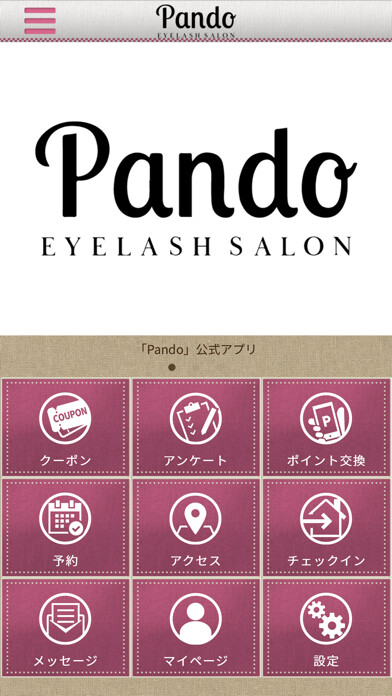 Emulate iPhone app Pando Eyelash Salon using MyAndroid Emulate iPhone app Pando Eyelash Salon using MyAndroid
