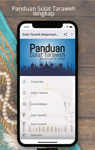 Run android online APK Panduan Lengkap Solat Terawih from MyAndroid or emulate Panduan Lengkap Solat Terawih using MyAndroid