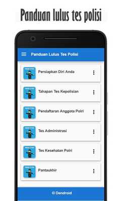 Emulate Android APK Panduan Lulus Tes Polisi