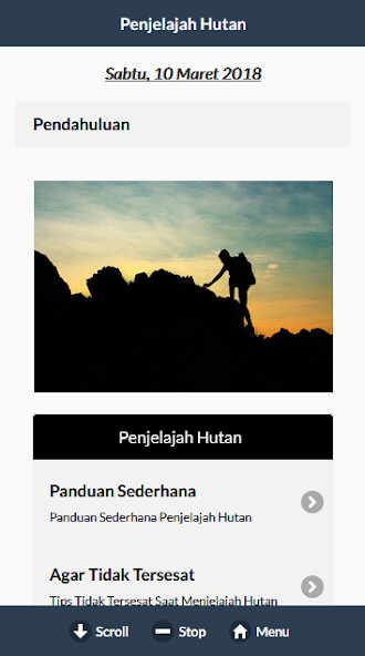 Run android online APK Panduan Pendaki Gunung from MyAndroid or emulate Panduan Pendaki Gunung using MyAndroid