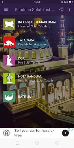 Run android online APK Panduan Solat Tasbih Cepoi from MyAndroid or emulate Panduan Solat Tasbih Cepoi using MyAndroid