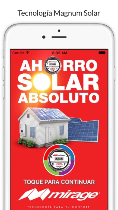 Emulate iPhone app Paneles Solares Magnum using MyAndroid Emulate iPhone app Paneles Solares Magnum using MyAndroid
