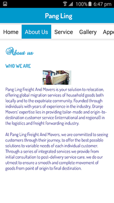 Emulate Android APK Pang Ling Freight And Movers Emulate Android APK Pang Ling Freight And Movers