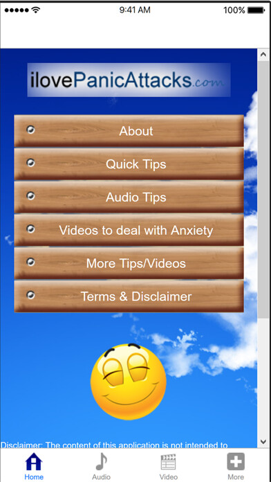Emulate iPhone app Panic Attacks or Anxiety? using MyAndroid Emulate iPhone app Panic Attacks or Anxiety? using MyAndroid