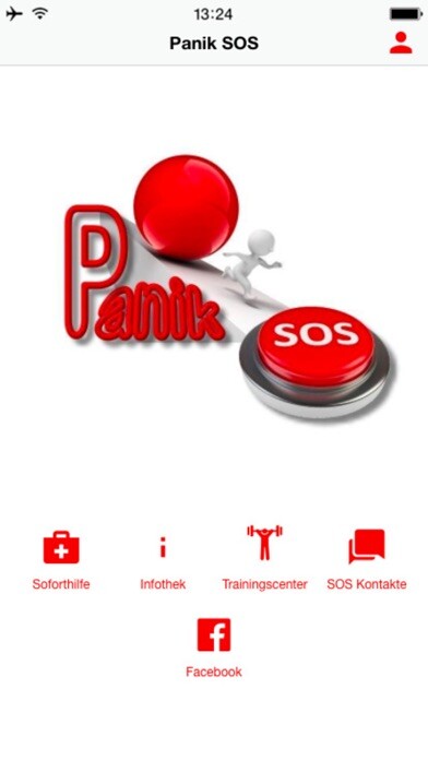 Emulate iPhone app Panik SOS using MyAndroid