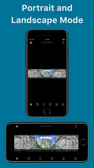 Emulate iPhone app PANinstORAMA using MyAndroid