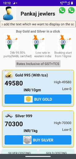 Run android online APK Pankaj Jewellers Hazaribagh from MyAndroid or emulate Pankaj Jewellers Hazaribagh using MyAndroid