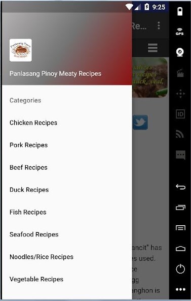 Run android online APK Panlasang Pinoy Meaty Recipes (Official) from MyAndroid or emulate Panlasang Pinoy Meaty Recipes (Official) using MyAndroid