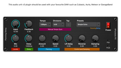 Emulate iPhone app Panning Delay AUv3 Plugin using MyAndroid Emulate iPhone app Panning Delay AUv3 Plugin using MyAndroid