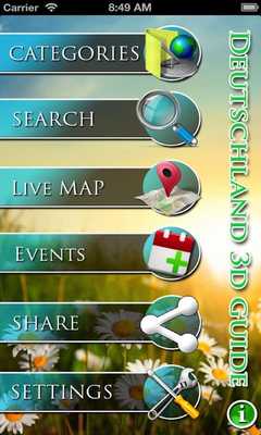 Emulate Android APK Panorama Tourism Germany