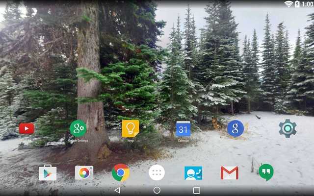 Emulate Android APK Panorama Wallpaper:SnowyForest Emulate Android APK Panorama Wallpaper:SnowyForest