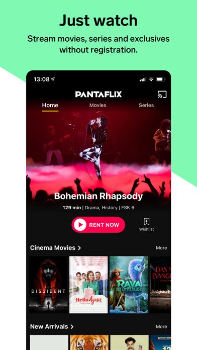Emulate iPhone app PANTAFLIX - Movies & TV Shows using MyAndroid Emulate iPhone app PANTAFLIX - Movies & TV Shows using MyAndroid